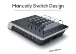 10W ABS Multi Phone QI Wireless Charging Station