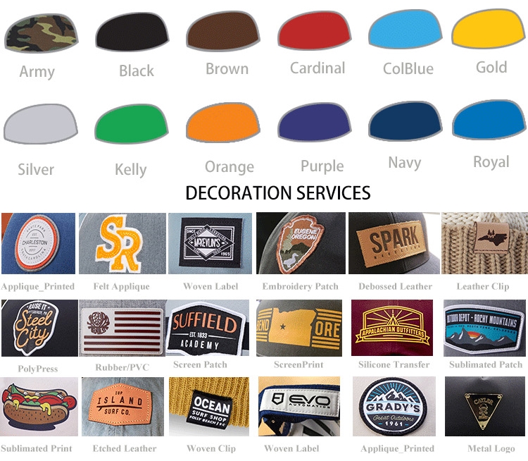 Customize Flag Six Panels 60cm Embroidered Baseball Caps