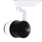 Aluminum LED Track Spotlight Cylindrical Hanging Track Lights