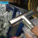 304 316L Sanitary Stainless Steel Butt Weld Tee For Food Industry