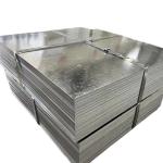 0.15mm-3mm Silver Finish Corrugated Galvanized Steel Sheet for Roof Length as