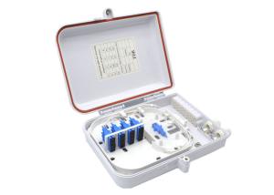 Wholesale PC ABS Material Fiber Optic Distribution Box 16 Core FTTx Outdoor Wall Mounted Box from china suppliers