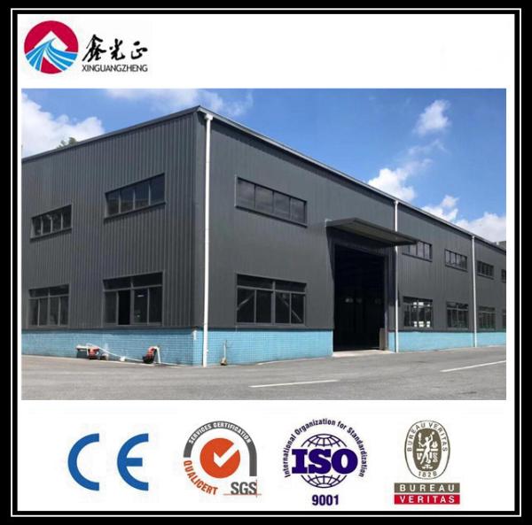 Quality Wind Resistant Industrial Prefab Buildings Steel Structure Aluminum Alloy Window for sale