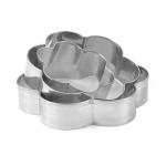 Bake Biscuit Molds Sandwich Cookie Cutter Set Stainless Steel Metal