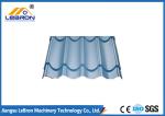 80mm Shaft Glazed Tile Roll Forming Machine 15 Roller Stations Long Time Service