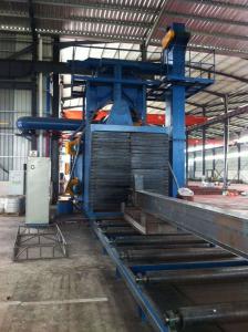 Wholesale HP-0816*8 11KW Ｈ Beam Production Line Shot Blasting Machine 800 X 1600mm from china suppliers