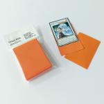YUGIOH / Vanguard Orange Color Card Sleeves 62X89mm Small Size Cards