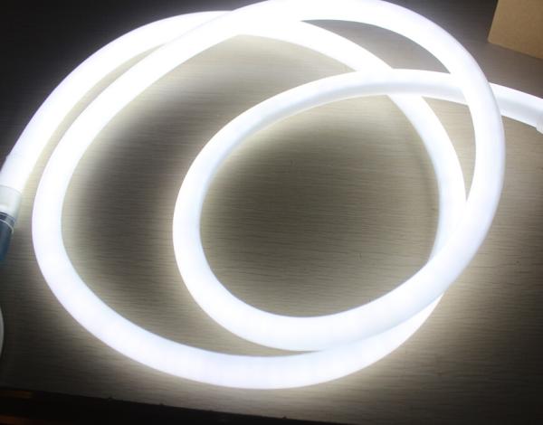 360 degree round led neon flex 16mm mini rope light 12V white color neonflex