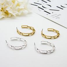 Wholesale Rhinestones 14k Gold Cartilage Earring 1.0 X 10mm Round Drill Cartilage Hoop Earring from china suppliers
