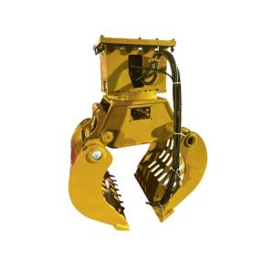 Wholesale KOMATSU KOBELCO Excavator Hydraulic Shear Rotating Demolition Grapple from china suppliers