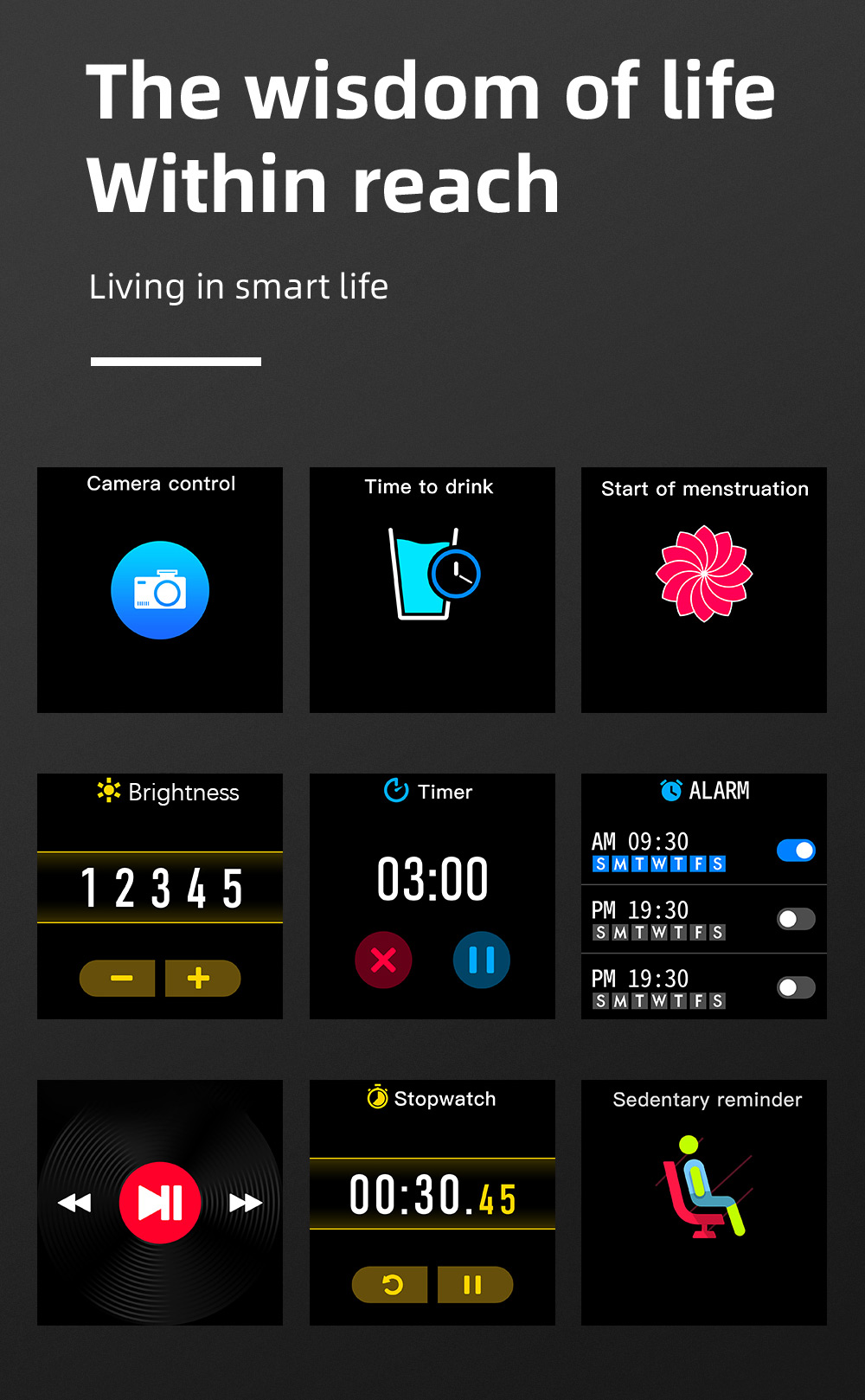 2021 Newest bracelet waterproof inteligentes BLE sport Suitable Huawei smart watch