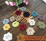 Lace Collar Applique Neckline Lace Crochet Flower Motif Patchwork Sewing Access