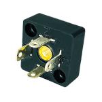 Square DIN43650A Base Solenoid Valve Connector 1.5mm Conductor ULs