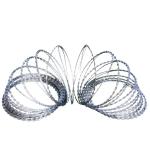 Customized BTO22 Hot Dipped Galvanized Concertina Razor Barbed Wire for