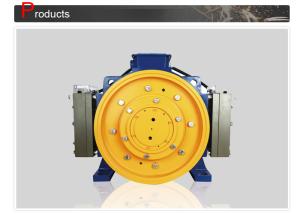 Wholesale Load 450 - 630 KG Gearless Elevator Machine / Lift Elevator Parts For Passenger Elevator from china suppliers