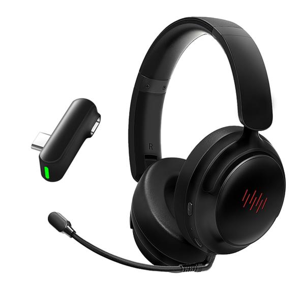 JL Chipset 2.4ghz Wireless Gaming Headset Laptop RGB Audifonos Headphone For PS4