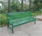 Cast Iron Outdoor Metal Benches Modern Style For Garden School