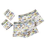 XXL 4xl Cotton Loose Fit Boxer Shorts Cartoon Print For Primary School Boy