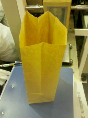 Automatic Square Bottom Paper Bag Manufacturing Machine With Servo System