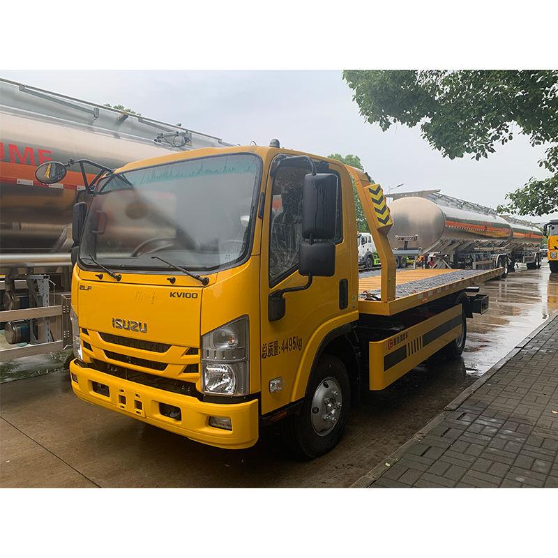 4M Load Bearing Vehicle Wrecker Automatic ISUZU Truck Wreckers EURO 5