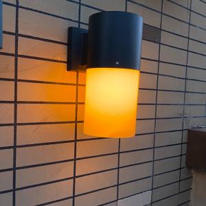 Wholesale LED Flame Outdoor Solar Wall Sconce Lanterns Aluminum 5V 150mA from china suppliers