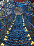 Playground Kids Outdoor Rope Netting Tunnel With Customized Size