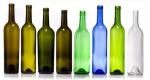 Aluminum Plastic PP Collar 750ml Antique Green Bordeaux Claret Shape Punted