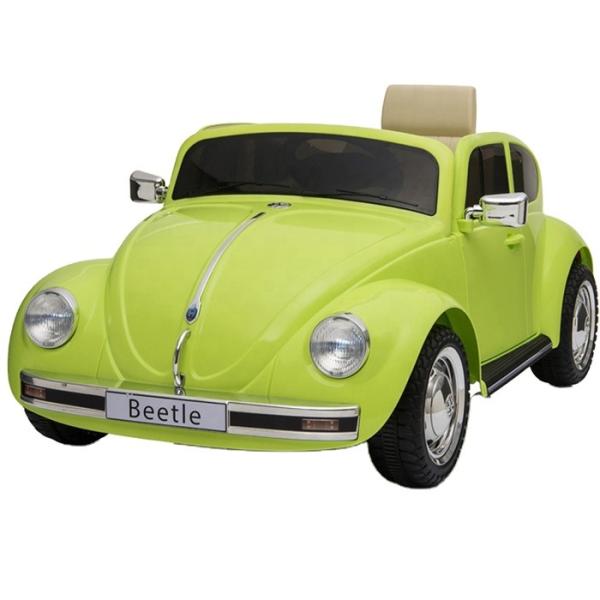Licensed Green 12v Electric Cars Toys Ride On Vehicle For Kids Driving Plastic