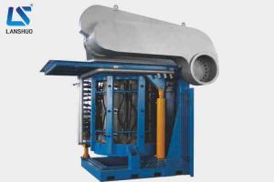 Wholesale Steel Shell Large Melting Furnace / Industrial Silver Melting Equipment 1400KW from china suppliers