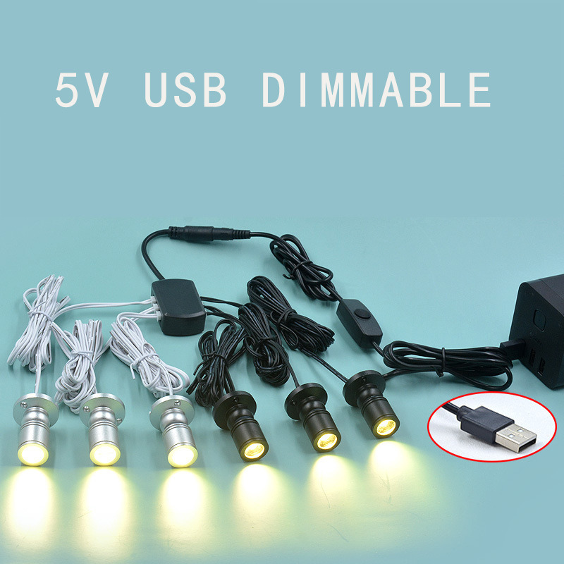 3W Modern LED Spot Light With Adjustable Color Temperature