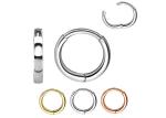 ODM Gold Huggie Hoop Earrings , Classic Round Cartilage Stud Earrings OEM