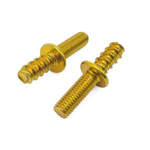Wholesale ZINC Plated Double-Ended Furniture Screw Self-Tapping Machine Thread for Wood-to-Metal Joinery Stainless Steel from china suppliers