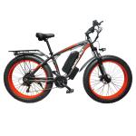 48V Fat Tyre Electric Bike , Electric Bike 26 Inch 80-100km Pedal Assist Mode