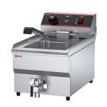 Industrial Hotel Restaurant Supplies 13L Electric Deep Fryer Silver with 1 Tank