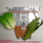 Manufacture Eco-Friendly Cellophane Vegetable Bags Customize Logo Lettuce