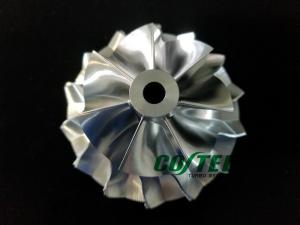 Wholesale S300 62.98/87.38mm Billet Compressor Wheel 7+7 Blades 1387-123-2001 Turbo from china suppliers
