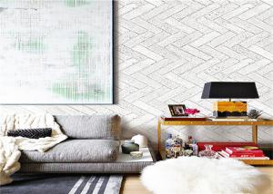 Wholesale Beige PVC Waterproof Wallpaper , Interior Room Wallpaper For Decoration from china suppliers