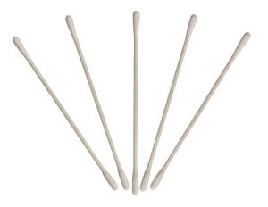Wholesale 3 Inch Slim Paper Handle Cleanroom Consumables Lint Free Cotton Swabs from china suppliers