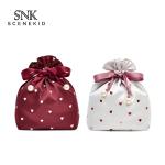 Promotional Fashion Eco-Friendly Soft Satin Silk Lazy Buggy Bag