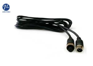 Wholesale Aviation Connector 4 Pin Din Waterproof CCTV Cable Length 1M , 3M , 5M from china suppliers