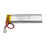 3.7V 1200mAh Ultra Narrow Custom Li-Polymer Batteries Packs For Portable Medical