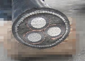 Wholesale 15kv Xlpe Aluminum Conductor Armoured Power Cable / 6mm 3 Core Swa Cable from china suppliers