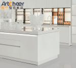Indoor and Outdoor Kitchen Grill with Fridge Cabinet Italian Design Island