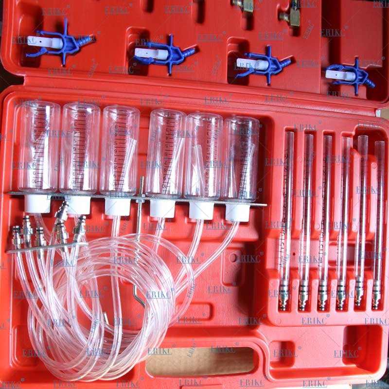 Diesel Injector Flow Meter Test Kit E1024119 Common Rail Fuel Tester Set Auto Tools Nozzle Tester Return Flow Metering