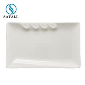 Wholesale White Porcelain Plates Daily 12 Inch Minimalist Ceramic Dish from china suppliers