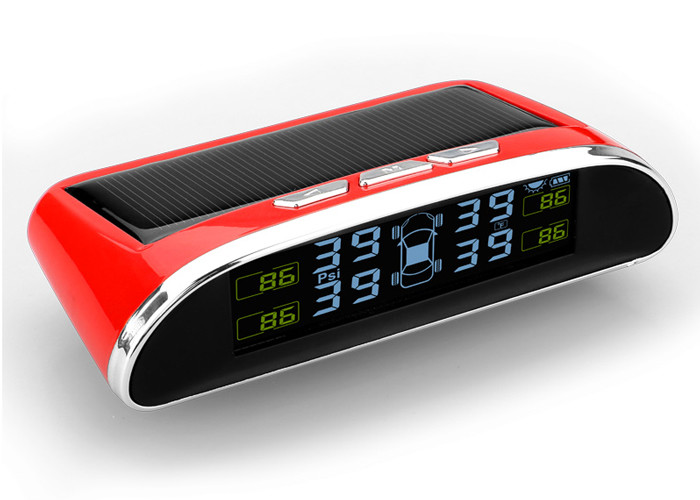 New Product Solar Power Car TPMS DIY Installation Wireless Transmission With Display Pressure and Temperature