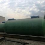 Underground SF Material Double Wall Diesel Petrol Refilling Station Oil Fuel