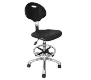 Wholesale Aluminum Alloy PU Leather Lab Use ESD Antistatic Stainless Chair from china suppliers