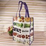 Decorative Pattern Gift Non Woven Shopping Bag Textured Tote Non Woven Cloth