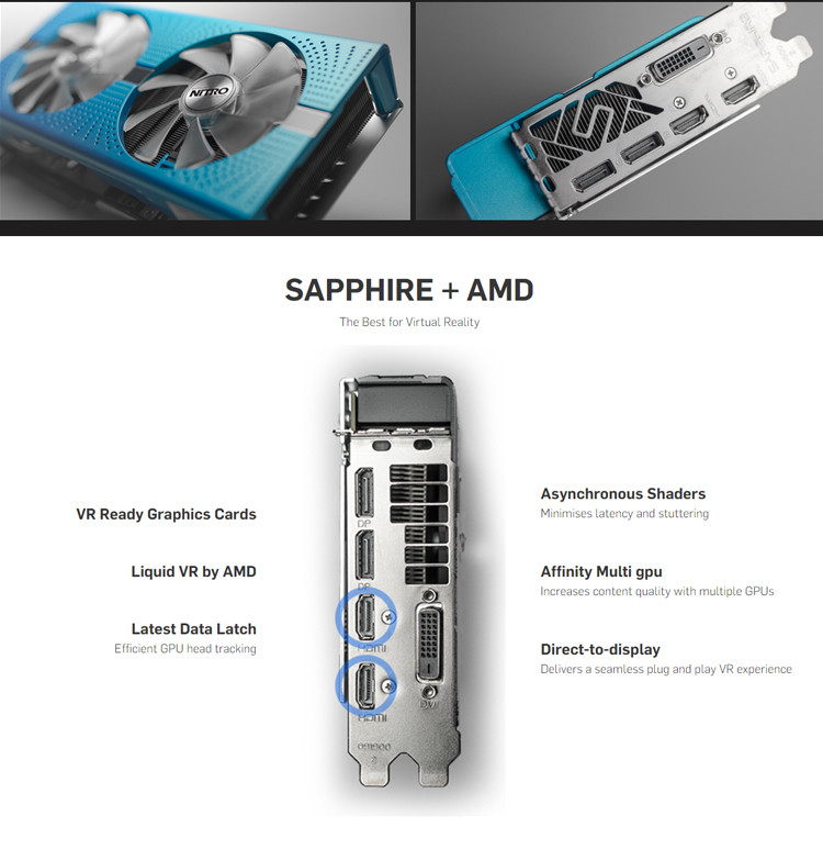 256 Bit 590 Graphics Card SAPPHIRE NITRO+ RX 590 8GB GDDR5